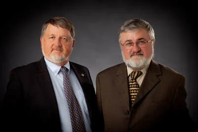 Co-founders Gordon Mouland and Peter McKelvey