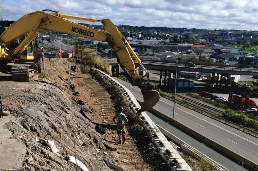 Wright Street Rock Wall Failure
